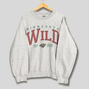 Vintage Minnesota Wild Sweatshirt, Minnesota Wild Hockey Unisex Men Women Shirt